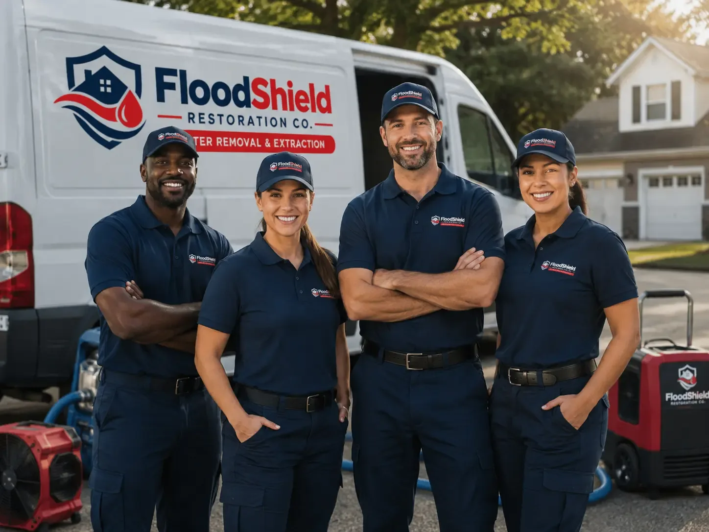 Flood Damage Restoration company in Port William, OH